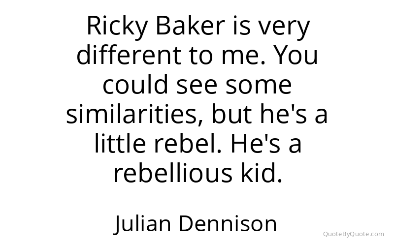Preview image for this quote by Julian Dennison