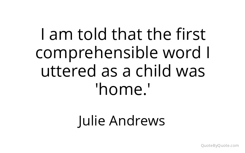 Preview image for this quote by Julie Andrews