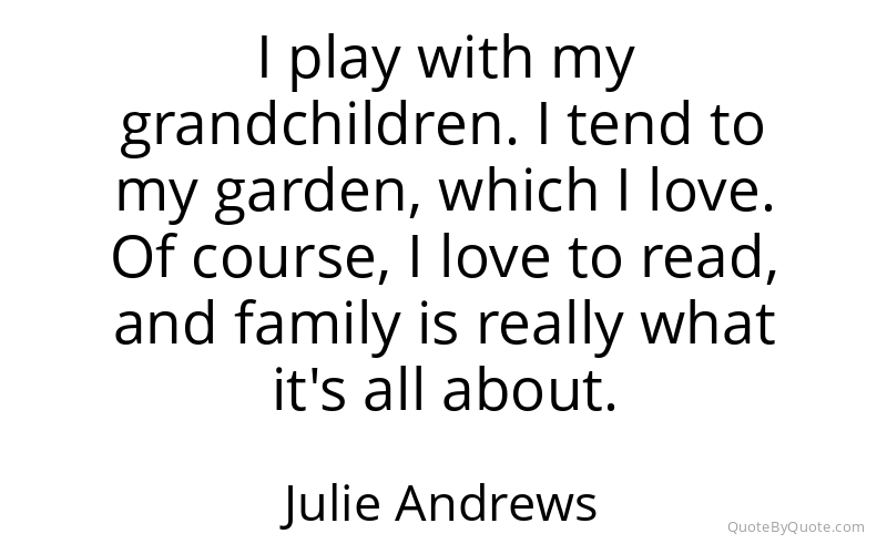 Preview image for this quote by Julie Andrews