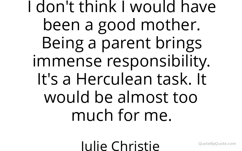Preview image for this quote by Julie Christie
