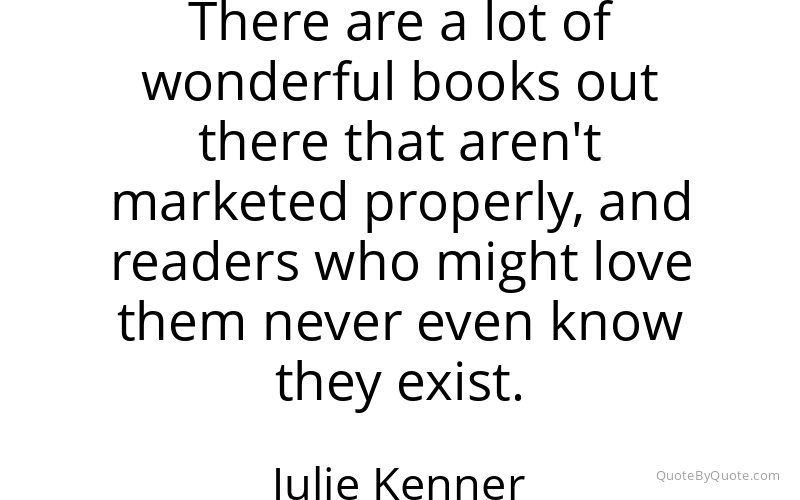 Preview image for this quote by Julie Kenner