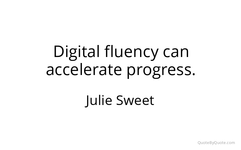 Preview image for this quote by Julie Sweet