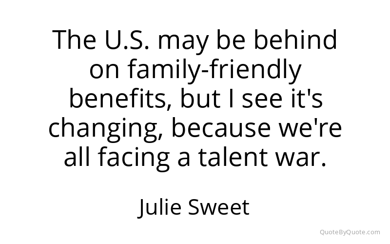 Preview image for this quote by Julie Sweet