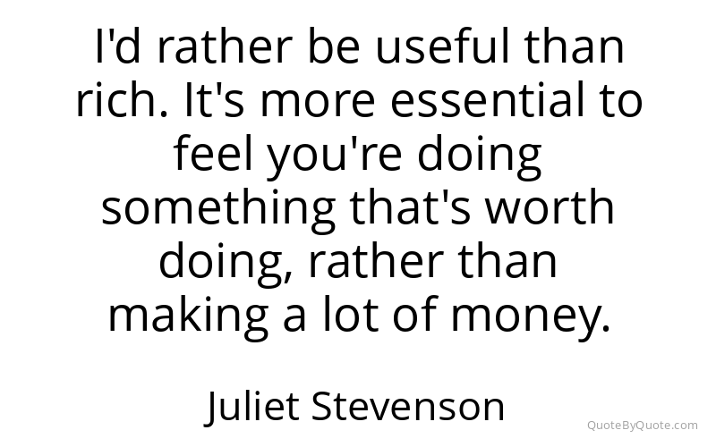 Preview image for this quote by Juliet Stevenson