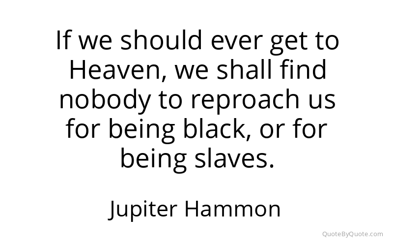 Preview image for this quote by Jupiter Hammon