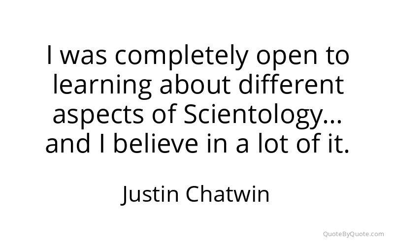 Preview image for this quote by Justin Chatwin
