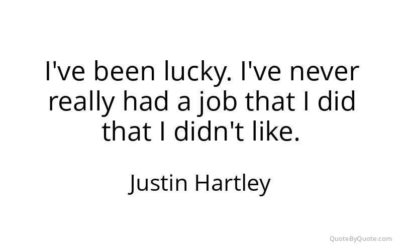 Preview image for this quote by Justin Hartley