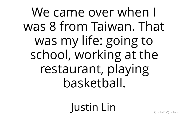 Preview image for this quote by Justin Lin