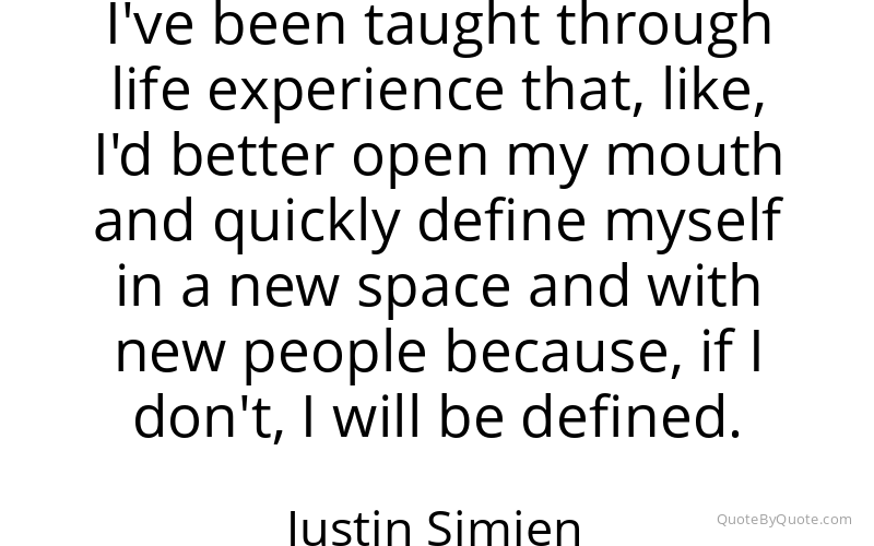 Preview image for this quote by Justin Simien