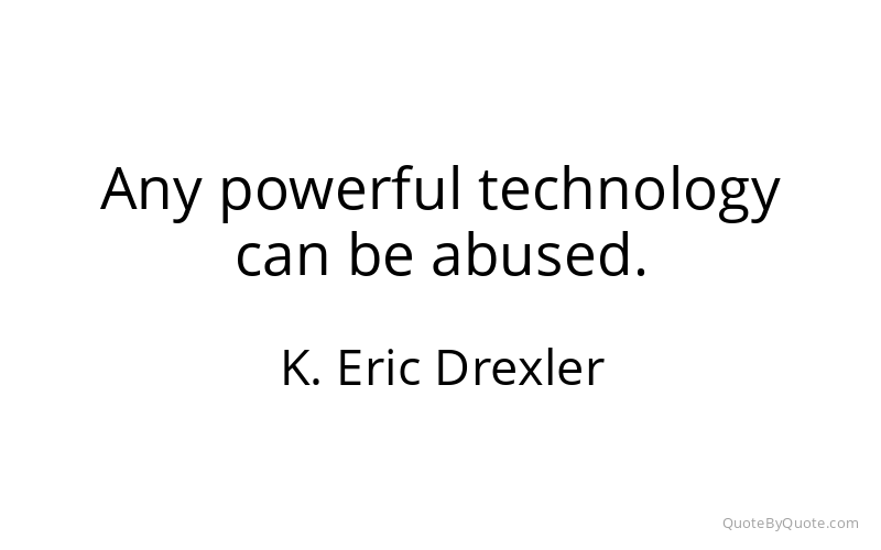 Preview image for this quote by K. Eric Drexler