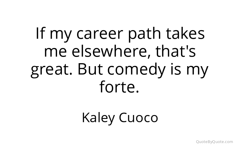 Preview image for this quote by Kaley Cuoco