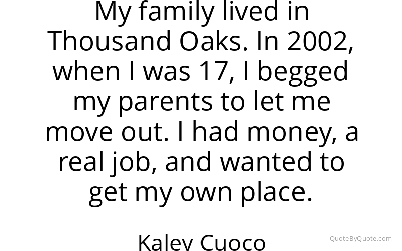 Preview image for this quote by Kaley Cuoco