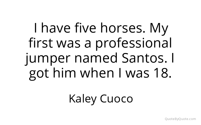 Preview image for this quote by Kaley Cuoco