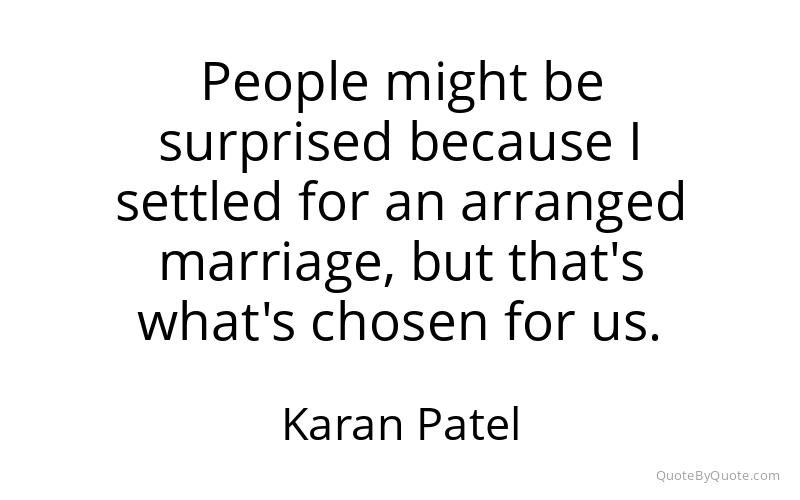 Preview image for this quote by Karan Patel