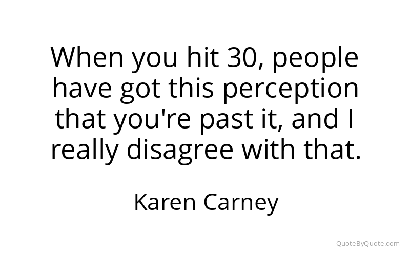 Preview image for this quote by Karen Carney