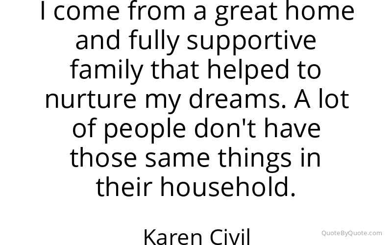Preview image for this quote by Karen Civil