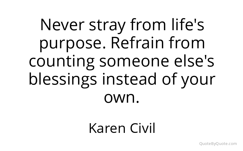 Preview image for this quote by Karen Civil