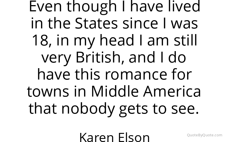 Preview image for this quote by Karen Elson