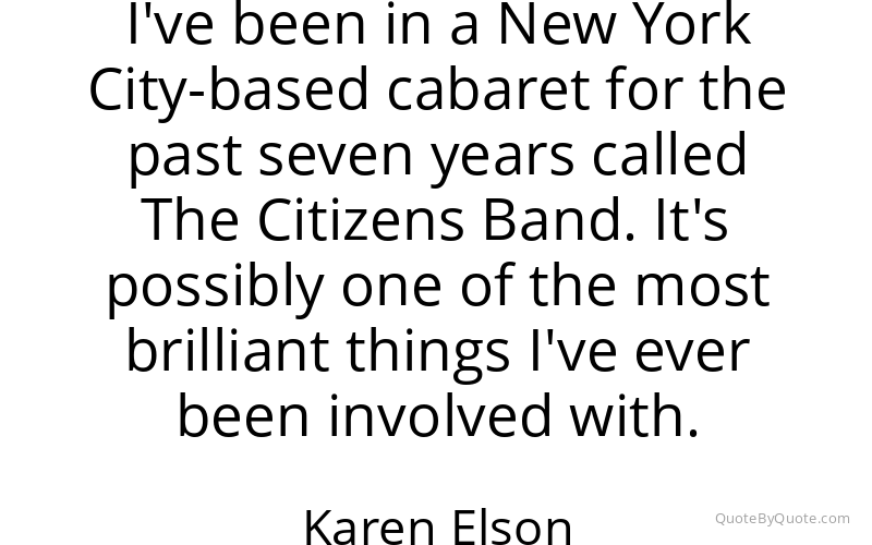 Preview image for this quote by Karen Elson