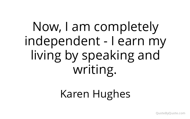 Preview image for this quote by Karen Hughes