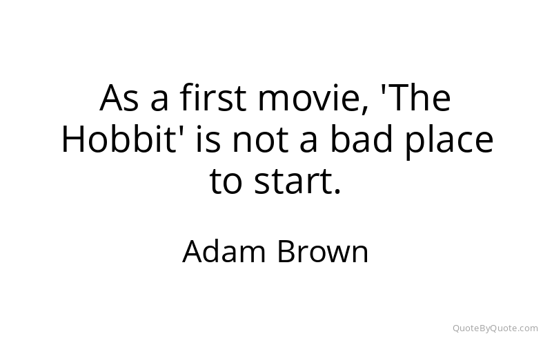 Preview image for this quote by Adam Brown