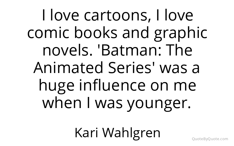 Preview image for this quote by Kari Wahlgren