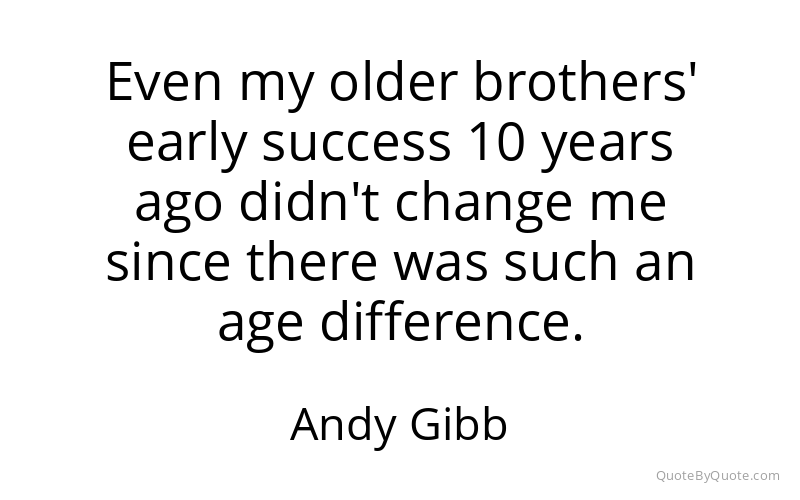 Preview image for this quote by Andy Gibb