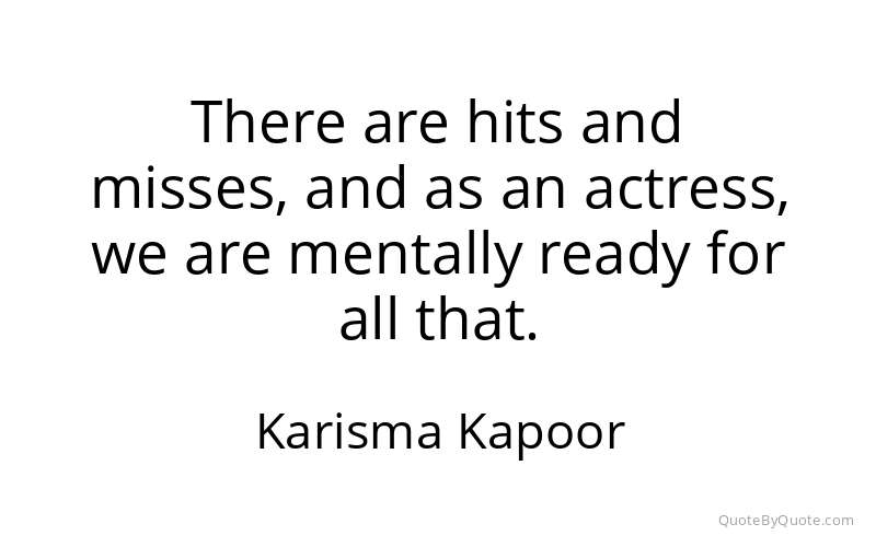 Preview image for this quote by Karisma Kapoor