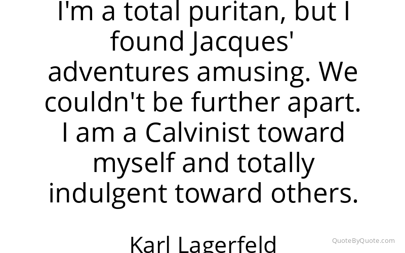 Preview image for this quote by Karl Lagerfeld