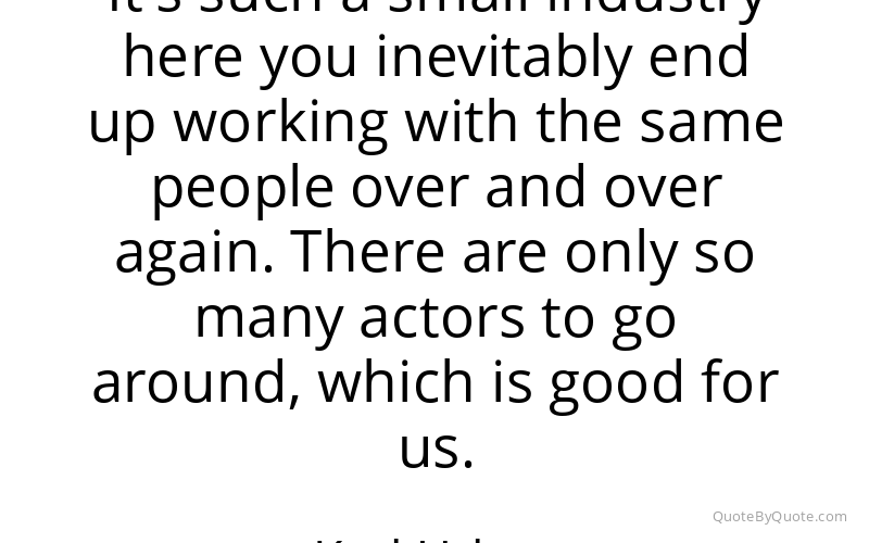Preview image for this quote by Karl Urban