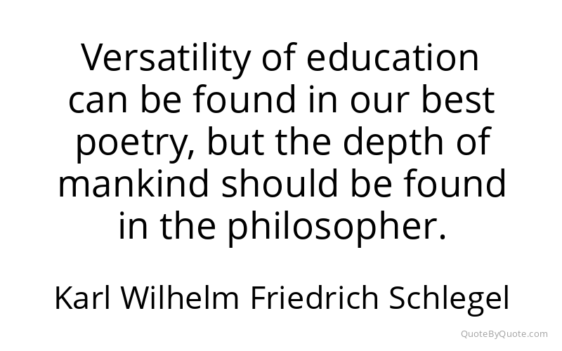 Preview image for this quote by Karl Wilhelm Friedrich Schlegel