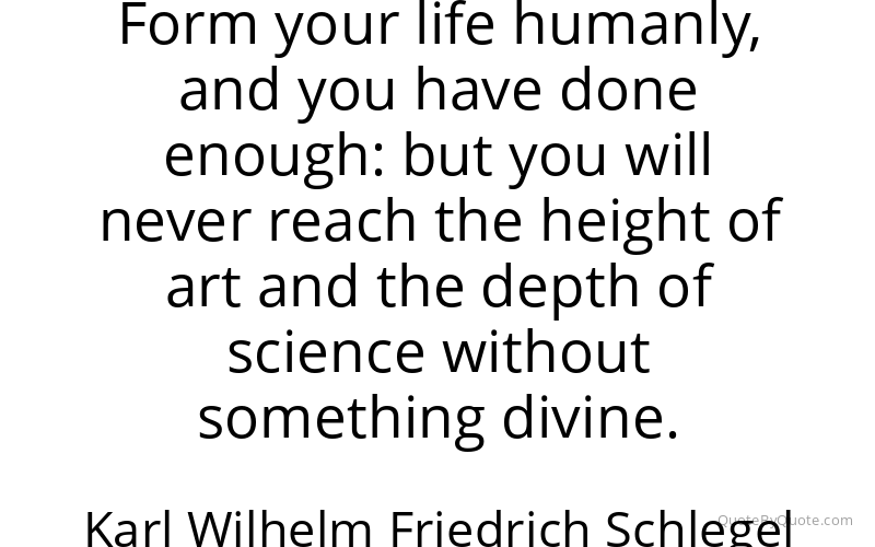Preview image for this quote by Karl Wilhelm Friedrich Schlegel