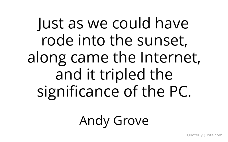 Preview image for this quote by Andy Grove