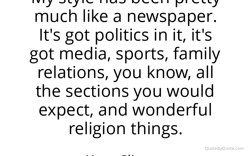 Preview image for this quote by Kate Clinton