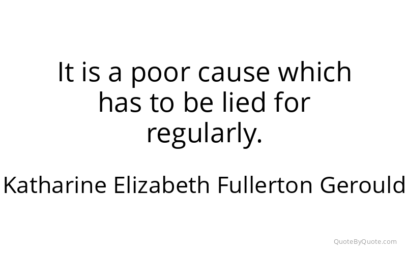Preview image for this quote by Katharine Elizabeth Fullerton Gerould