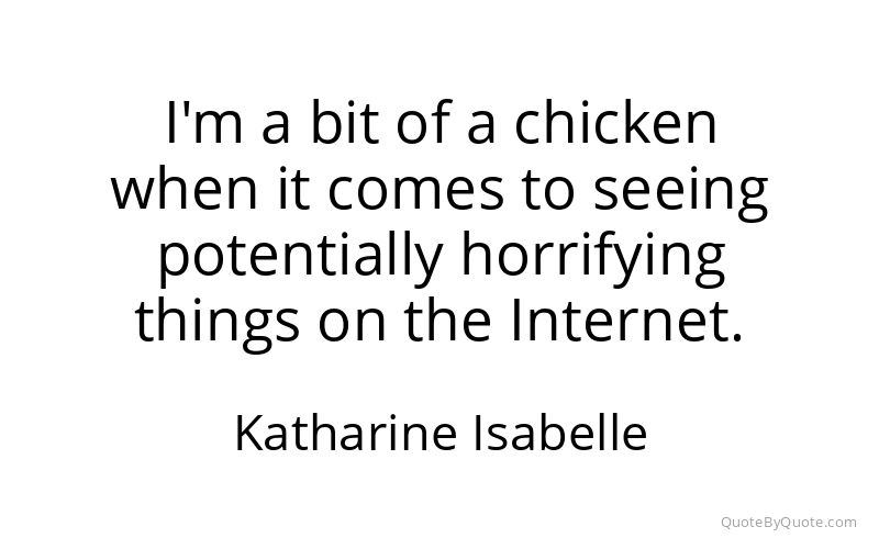 Preview image for this quote by Katharine Isabelle