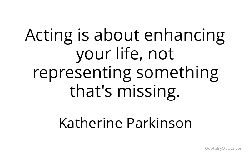 Preview image for this quote by Katherine Parkinson