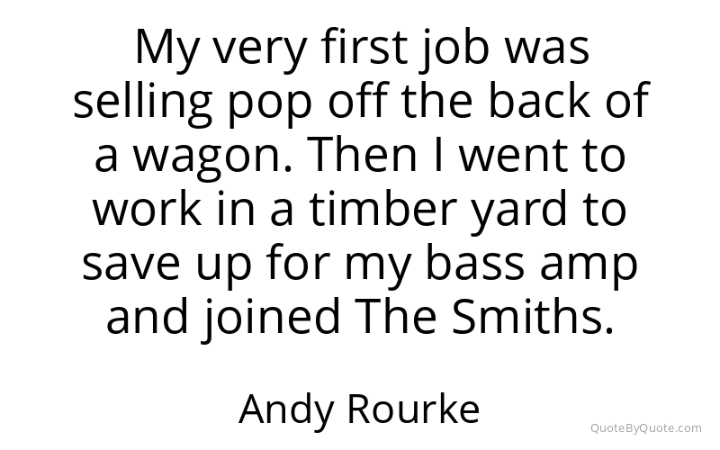 Preview image for this quote by Andy Rourke
