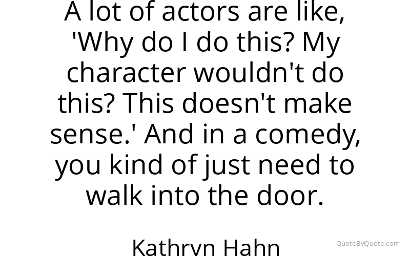 Preview image for this quote by Kathryn Hahn