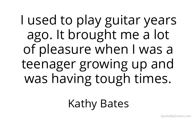 Preview image for this quote by Kathy Bates