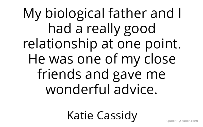 Preview image for this quote by Katie Cassidy