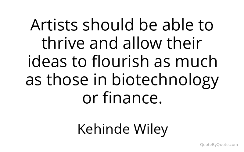 Preview image for this quote by Kehinde Wiley