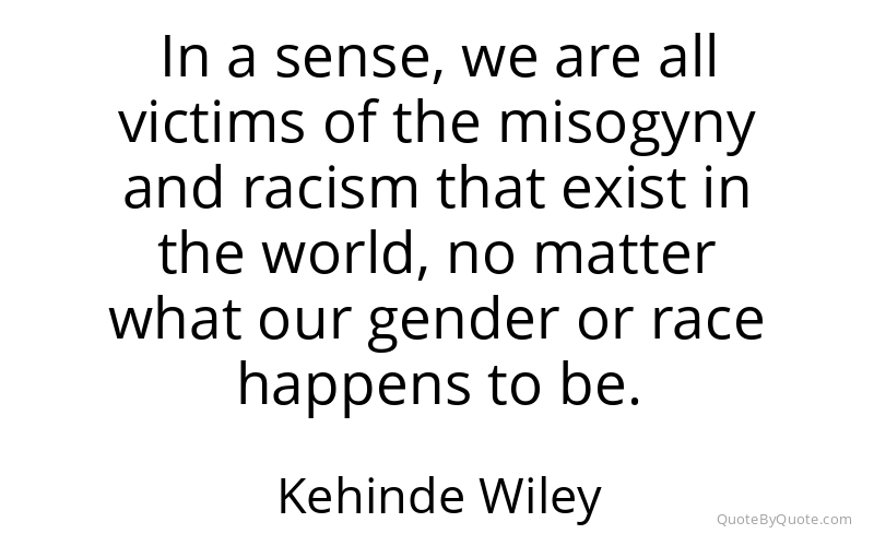 Preview image for this quote by Kehinde Wiley