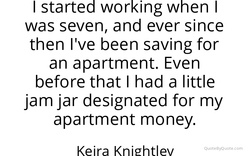 Preview image for this quote by Keira Knightley
