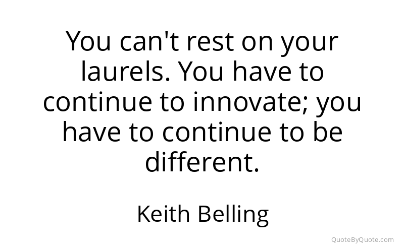 Preview image for this quote by Keith Belling