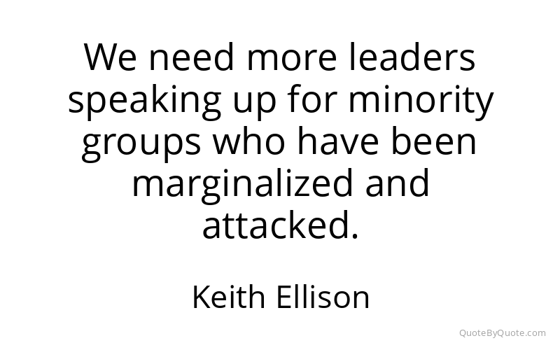 Preview image for this quote by Keith Ellison