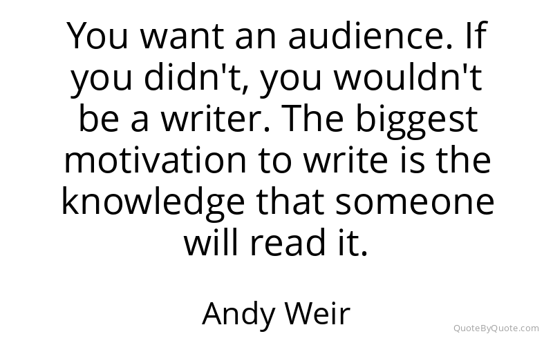 Preview image for this quote by Andy Weir