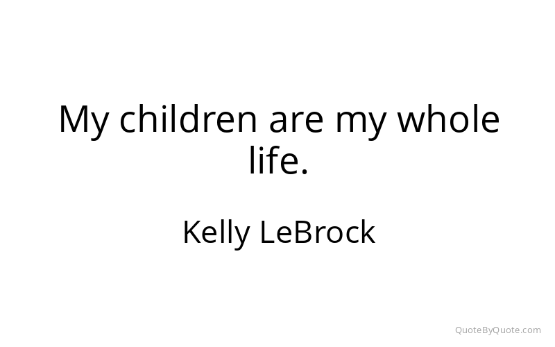 Preview image for this quote by Kelly LeBrock