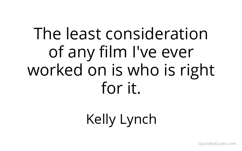 Preview image for this quote by Kelly Lynch