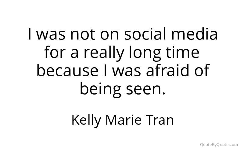 Preview image for this quote by Kelly Marie Tran